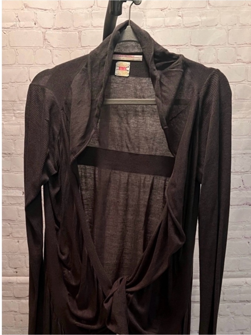 ❤️ NOLITA Italian Draped Open-Front
CARDIGAN